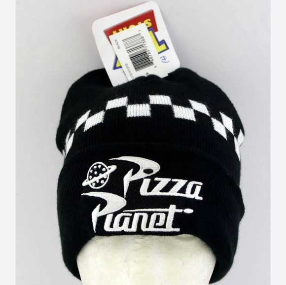 πToy Story Disney Pixar Black & White Knit Hat Winter Beanie Size OSFA - Picture 4 of 7
